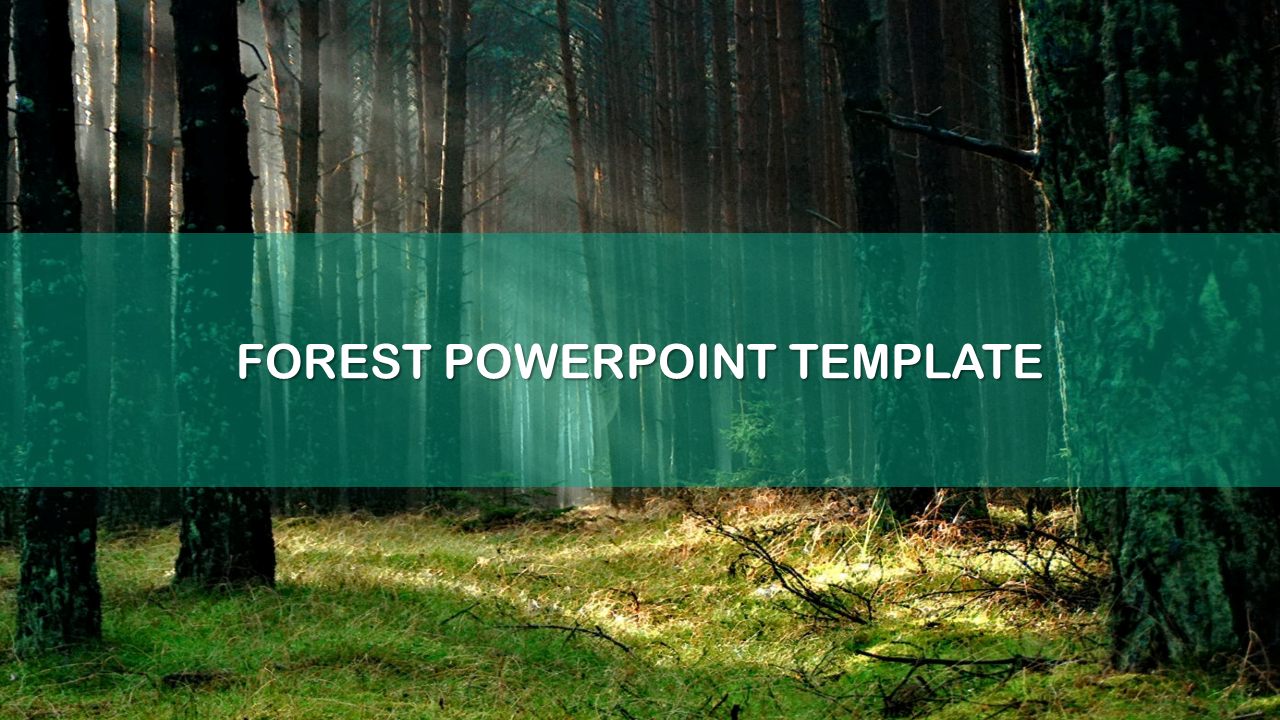 presentation forest theme